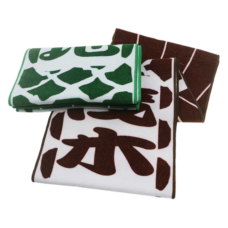 運動毛巾創(chuàng)意文字定制毛巾印花品牌